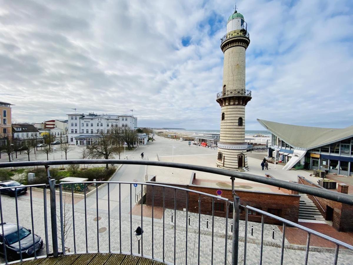 شقة Sonnendeck, Direkt Am Leuchtturm روستوك المظهر الخارجي الصورة